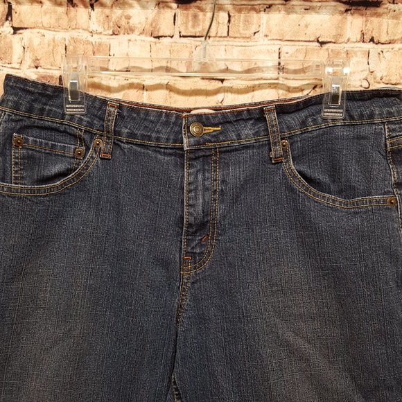 Levi's Signature Stretch Low Rise Boot Cut Size 12 Med - Picture 3 of 13